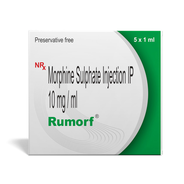 Rumorf - Morphine Sulphate Injection IP 10mg/ml
