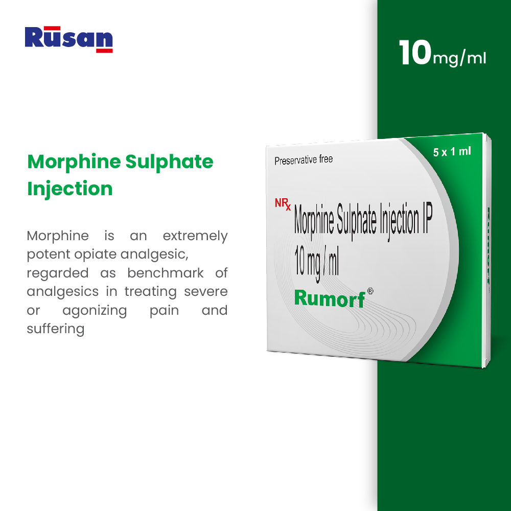 Rumorf - Morphine Sulphate Injection IP 10mg/ml 2