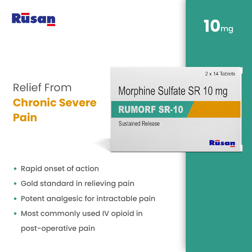 Rumorf SR - 10 ( Morphine Sulfate SR 10mg) 2