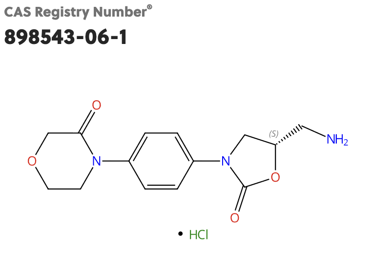 (S)-4-(4-(5-(aminomethyl)-2-oxooxazolidin-3-yl)phenyl)morpholin-3-one Hydrochloride
