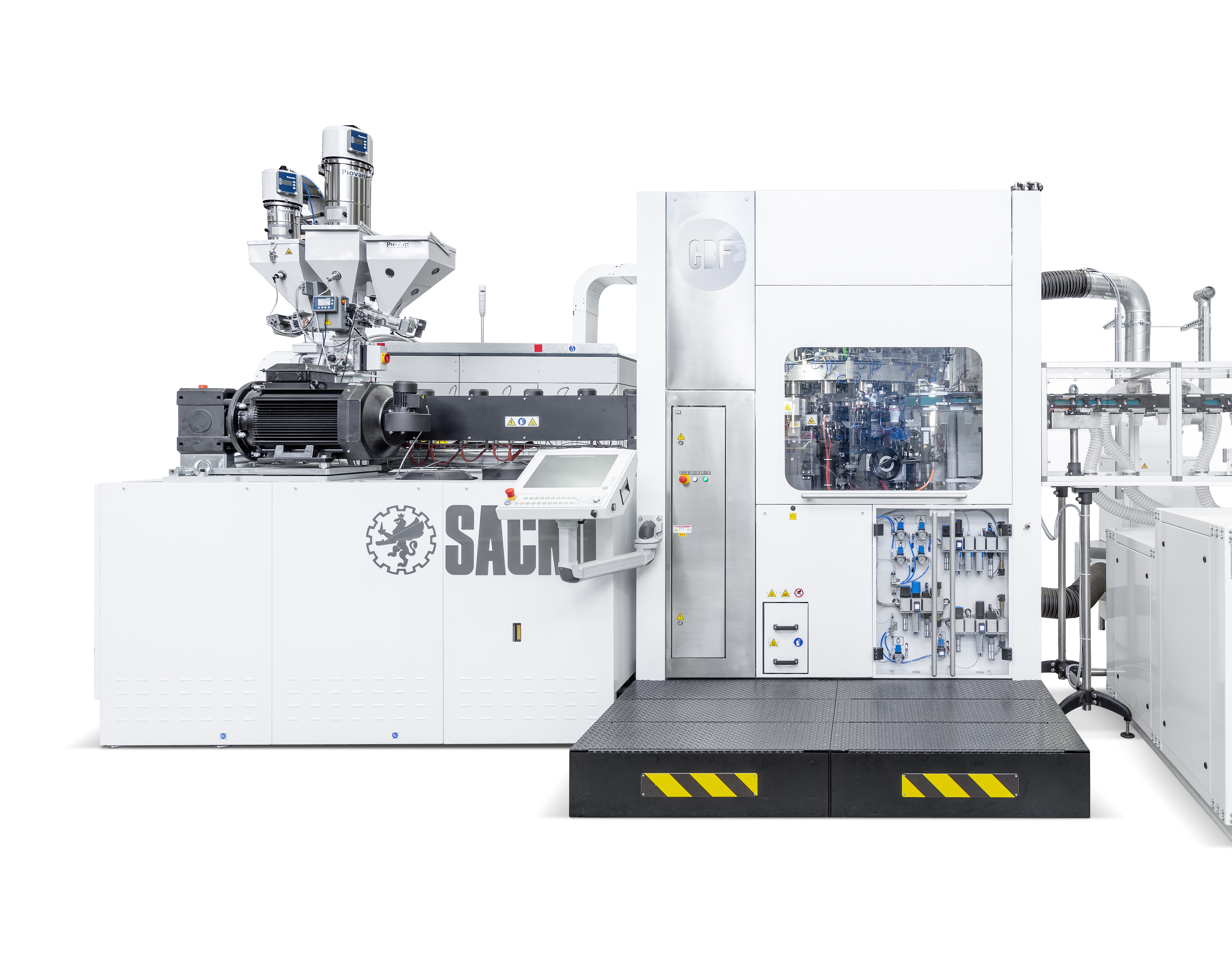 SACMI CBF MACHINES FOR PRODUCING PHARMA CONTAINERS