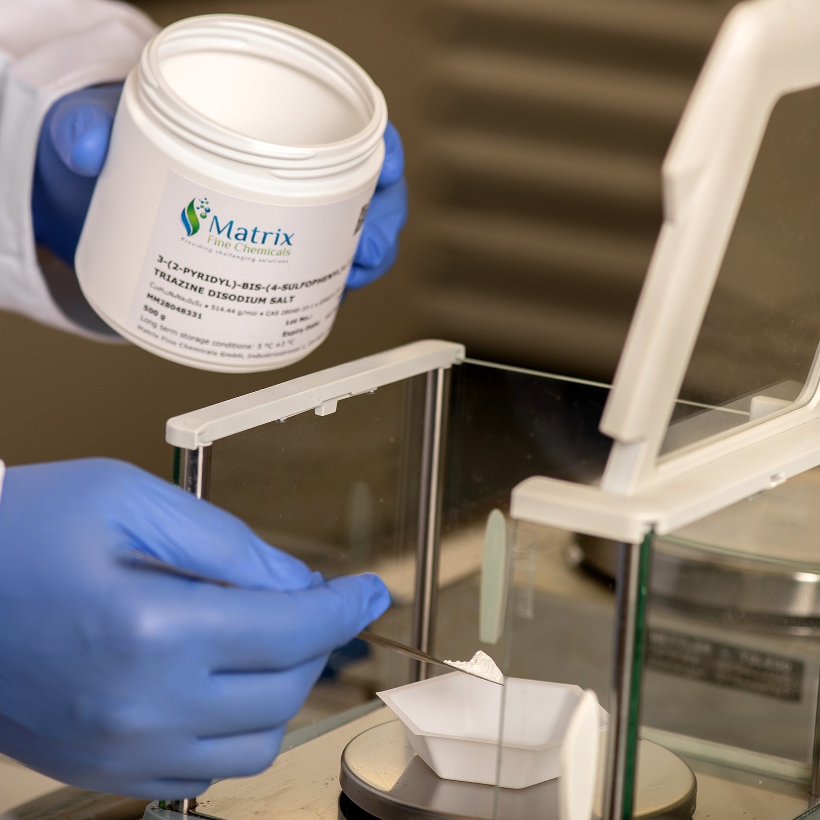 Sample for lab tests or scale-up