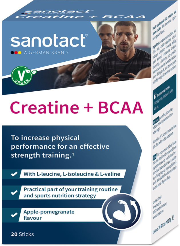 sanotact® Creatine + BCAA Stick