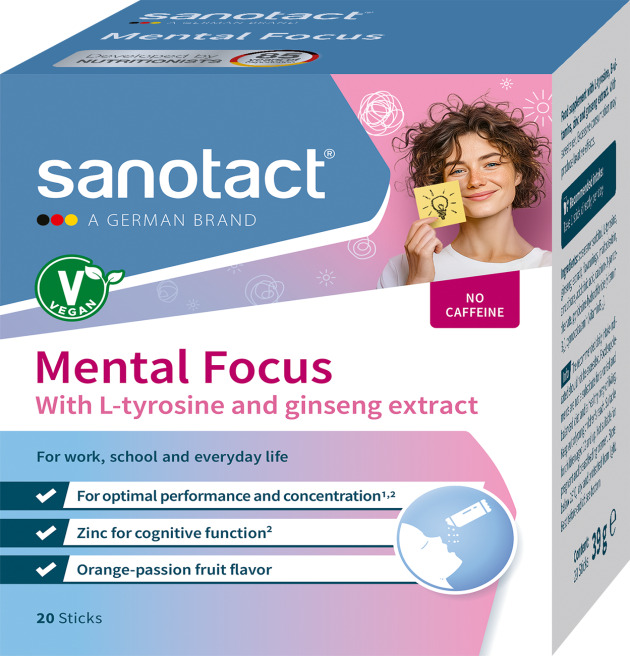 sanotact® Mental Focus Sticks