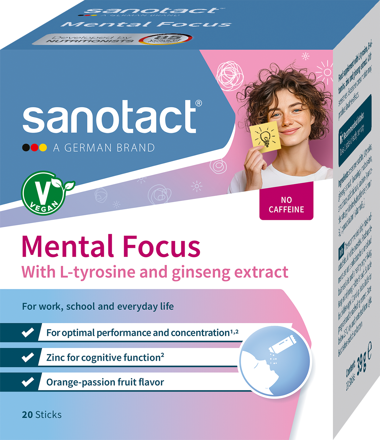 sanotact® Mental Focus Sticks