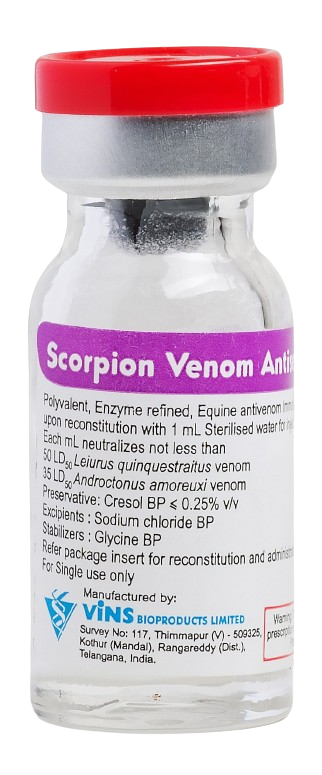 Scorpion Venom Antiserum