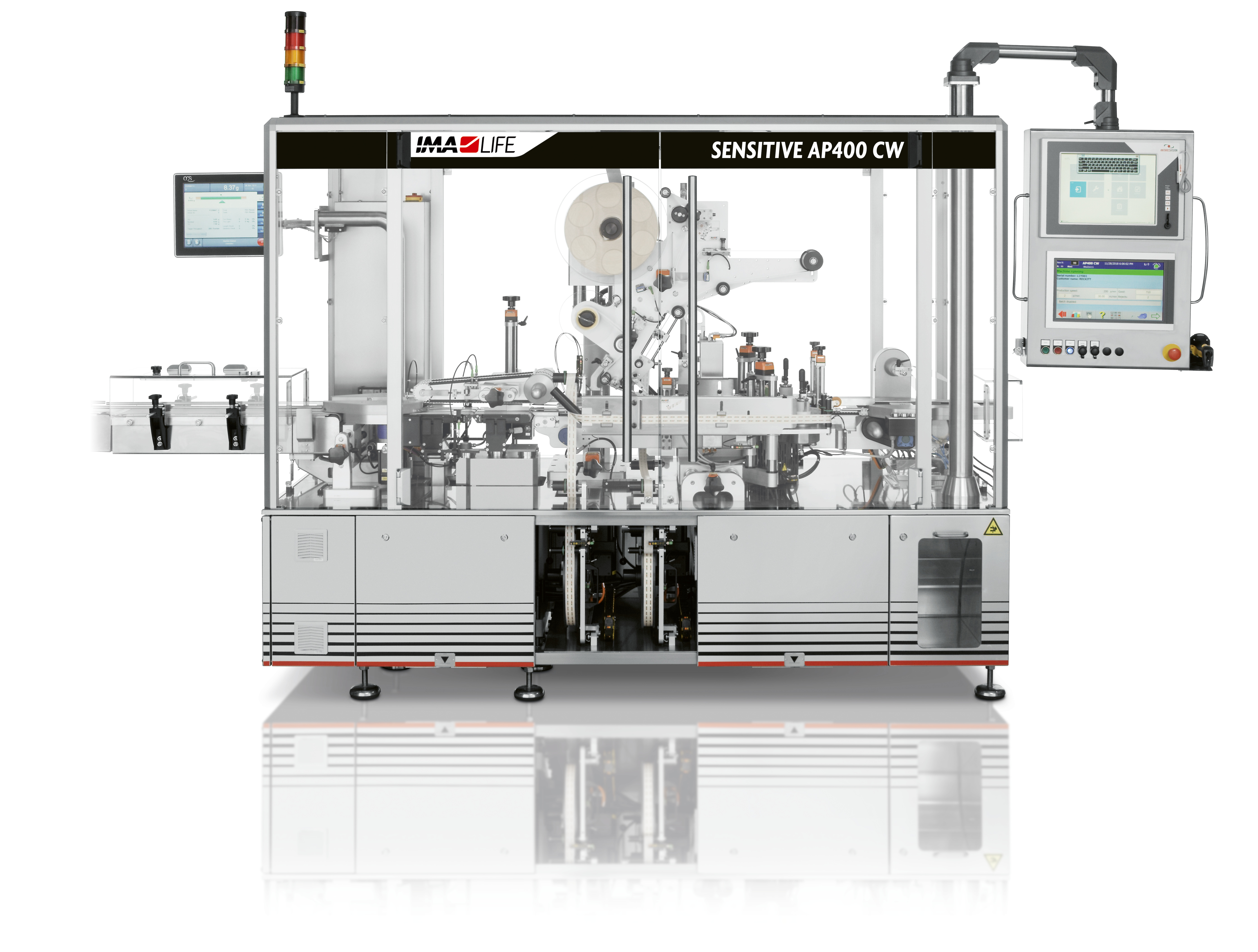 SENSITIVE AP400 Series, labelling machines for cartons. 1
