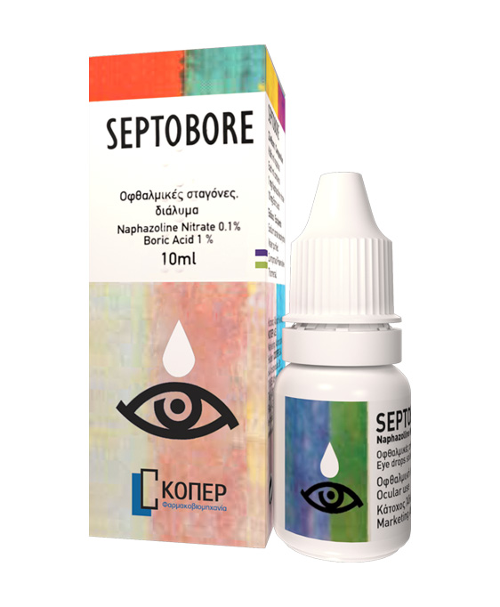 SEPTOBORE | Naphazoline Nitrate + Boric Acid (0.1% + 1%)