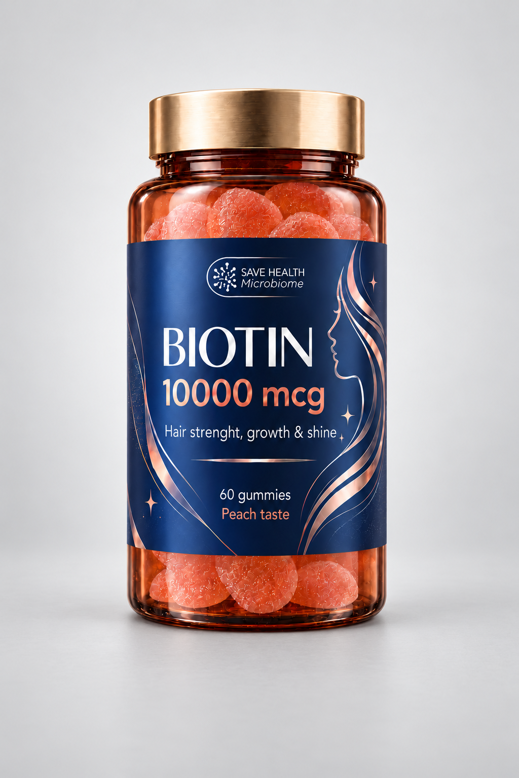 SHM BIOTIN 10000 mcg   -   Hair strenght, growth & shine