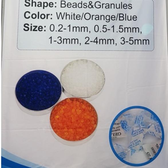 Silica gel desiccant