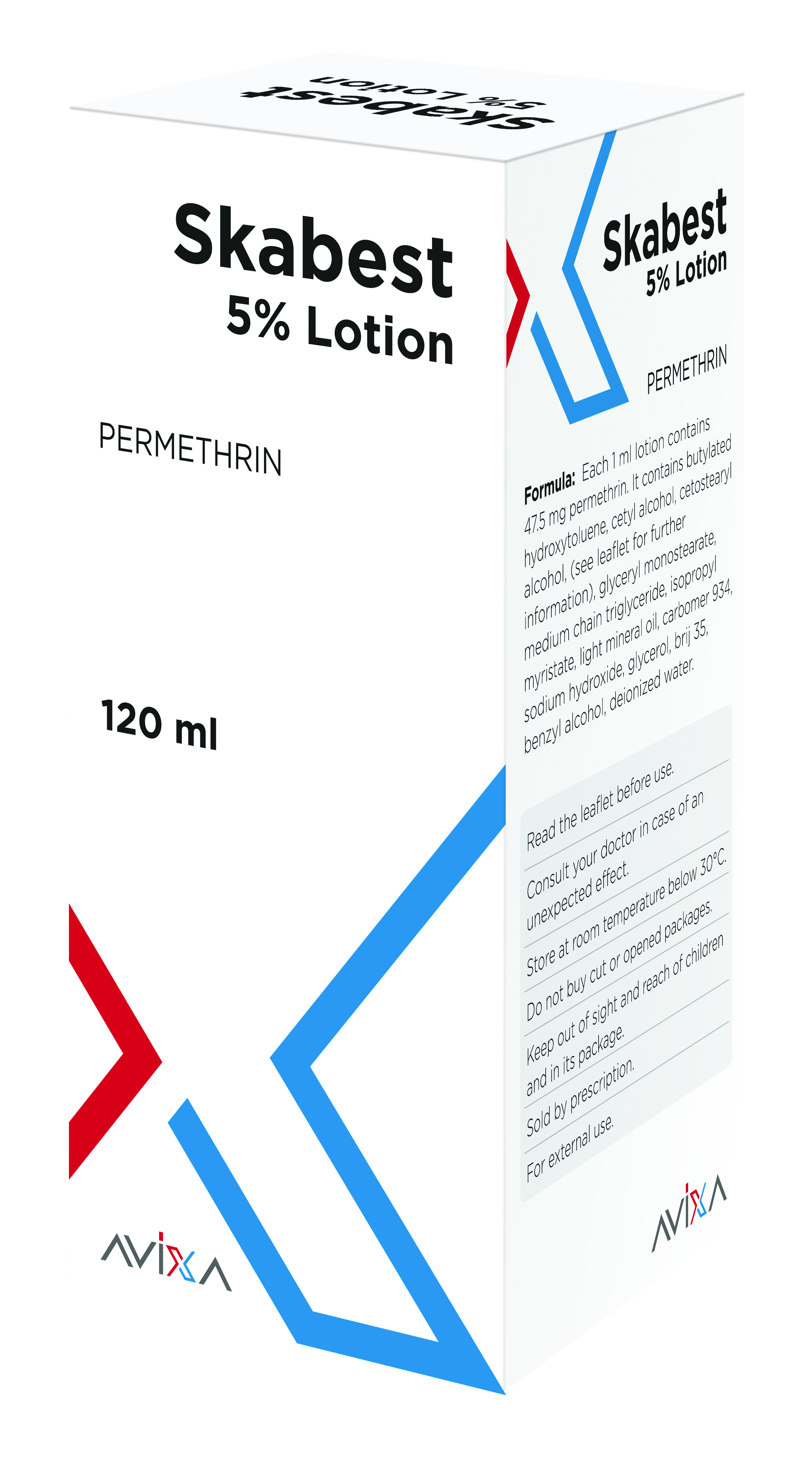 Skabest 5% Lotion, 120 ml (Permetrin)
