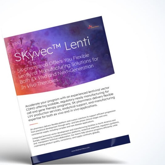 SKyvec™ Lentivirus Manufacturing for Advanced Therapies