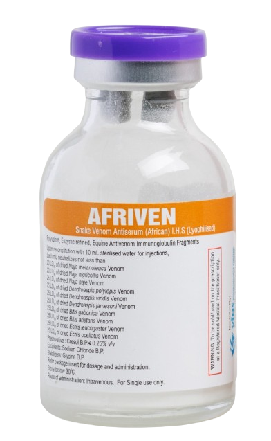 Snake Venom Antiserum (African 10) I.H.S - [AFRIVEN] 1