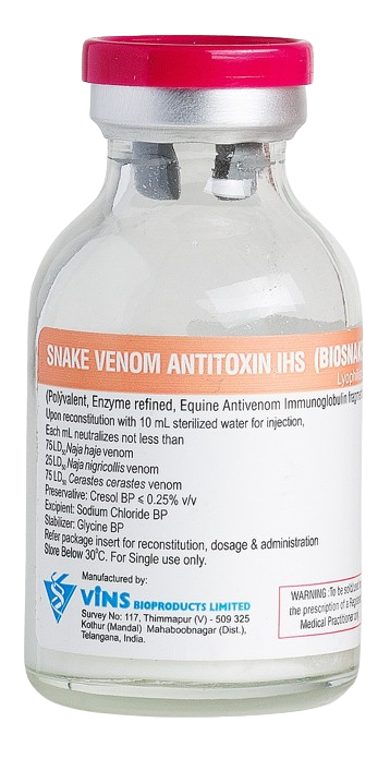Snake Venom Antitoxin I.H.S (BIOSNAKE)