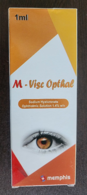 Sodium hyaluronate ophthalmic solution 1