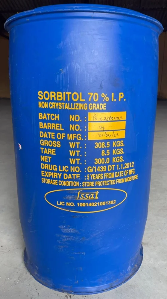 SOLVENTS LIKE ISO PROPYL ALCOHOL IP/BP/USP, ACETONE BP, MDC BP, SORBITOL IP/BP 3