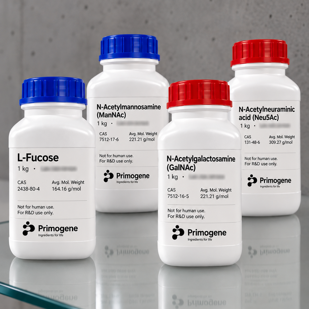 Specialty Sugars (Fucose, GalNAc, ManNAc, Neu5Ac)