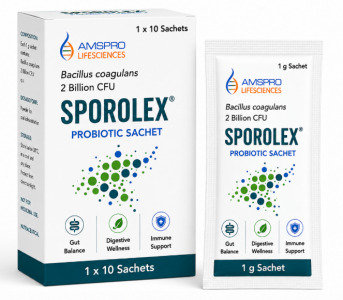 SPOROLEX – Bacillus coagulans Probiotic Sachet 2 Billion CFU