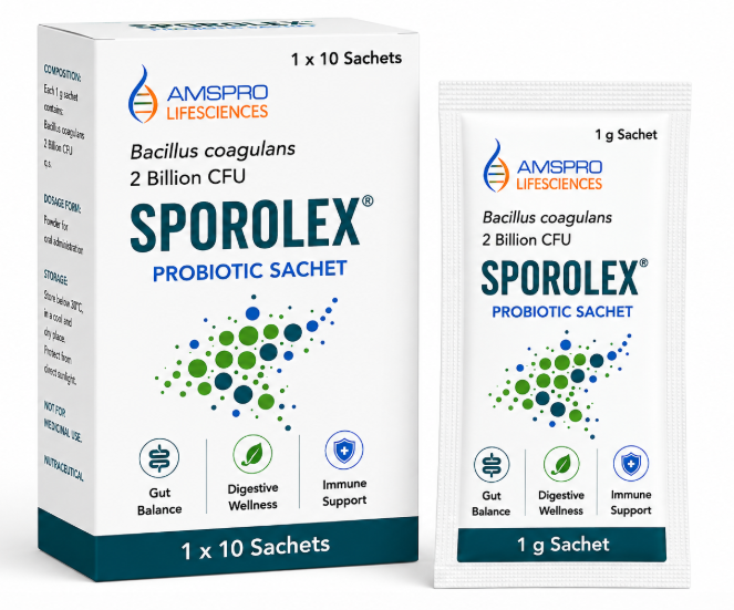 SPOROLEX – Bacillus coagulans Probiotic Sachet 2 Billion CFU