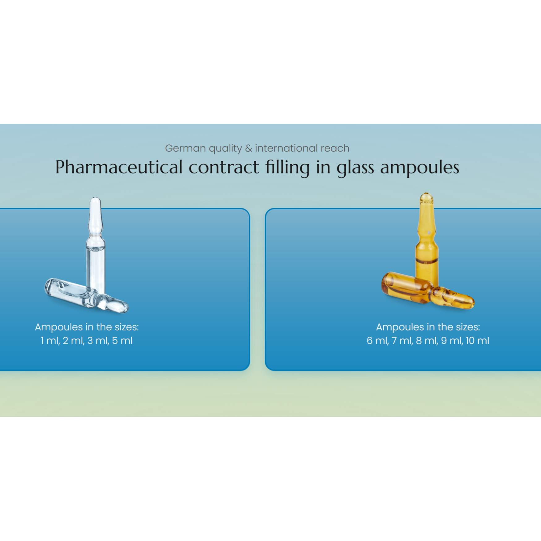 Sterile Ampoule Filling