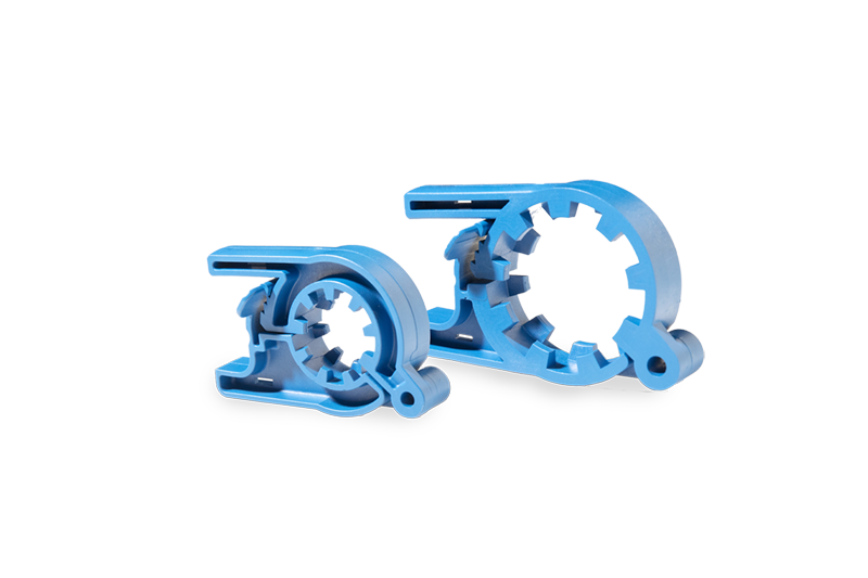 Sterile tubing clamps