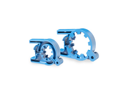 Sterile tubing clamps
