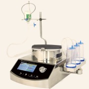Sterility test pump and canister