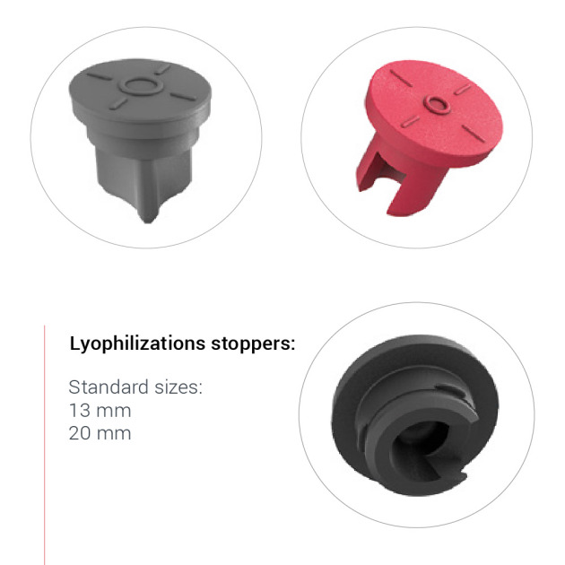 Stoppers for Preparations For Freeze-Drying