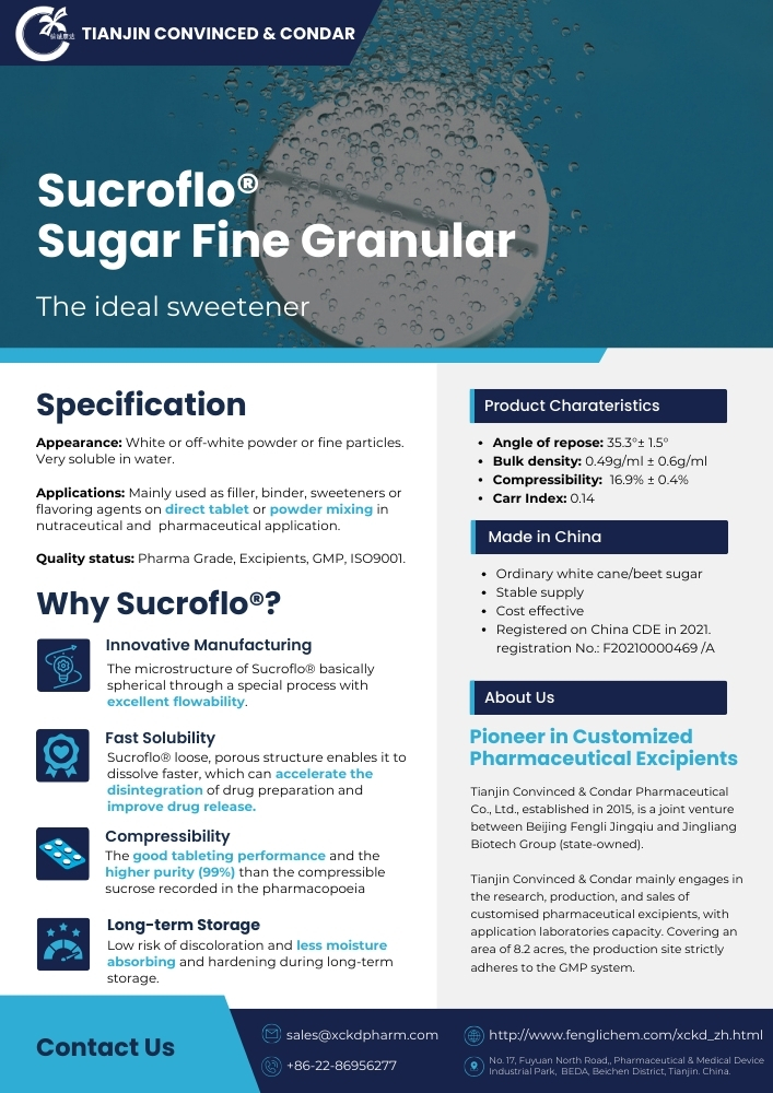 Sucroflo® Sugar Fine Granular 3