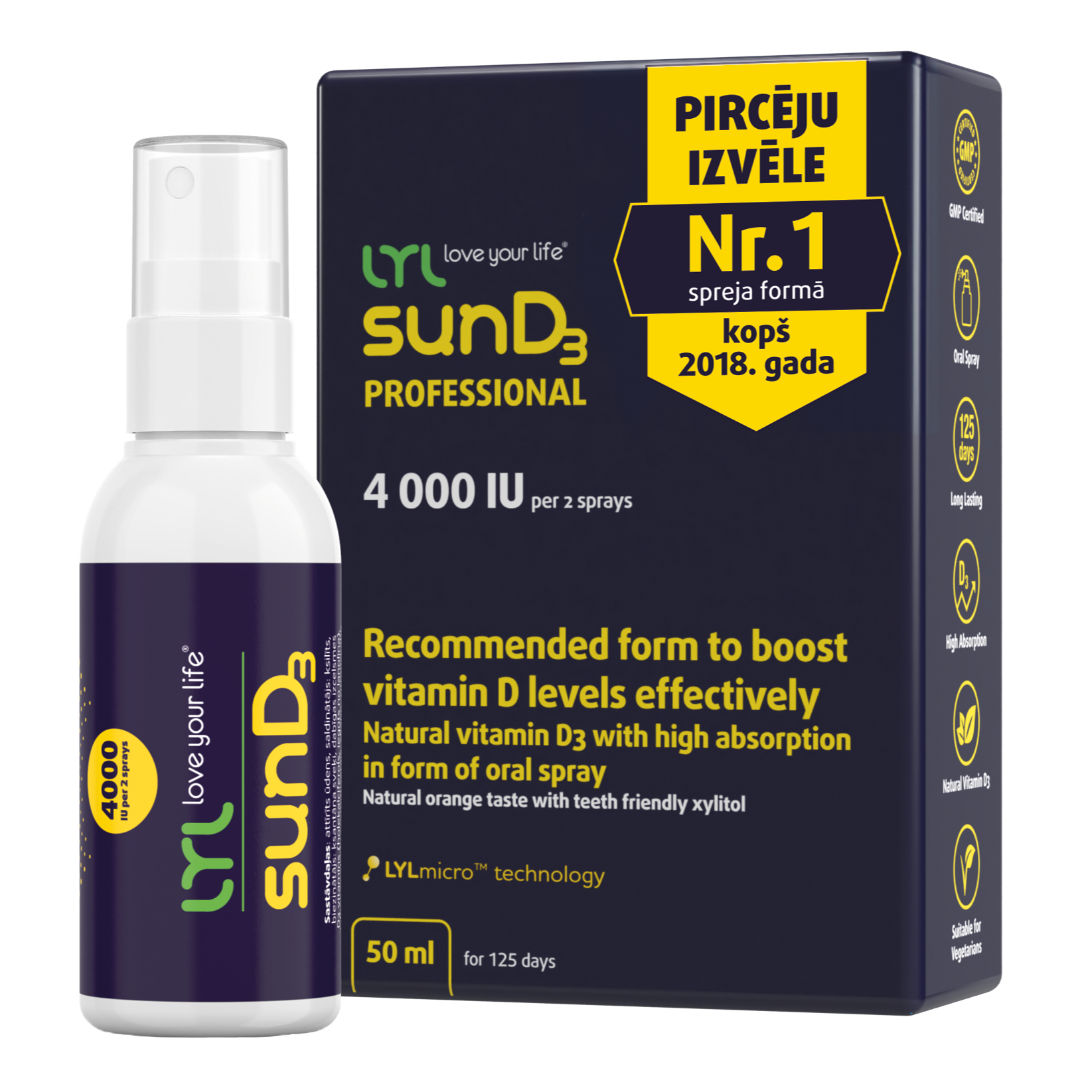 sunD3 4000IU