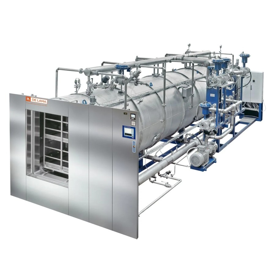 Superheated water sterilizers
