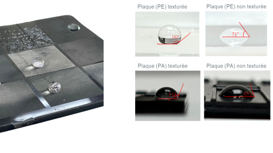 Surface functionalization by mold micro/nano texturing