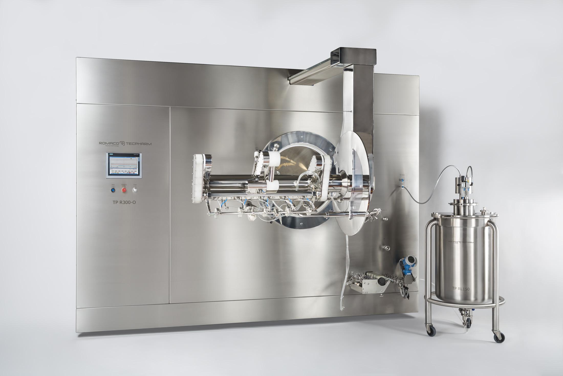 Tablet Coater Optima - Perforated coating pan for tablets and pellets