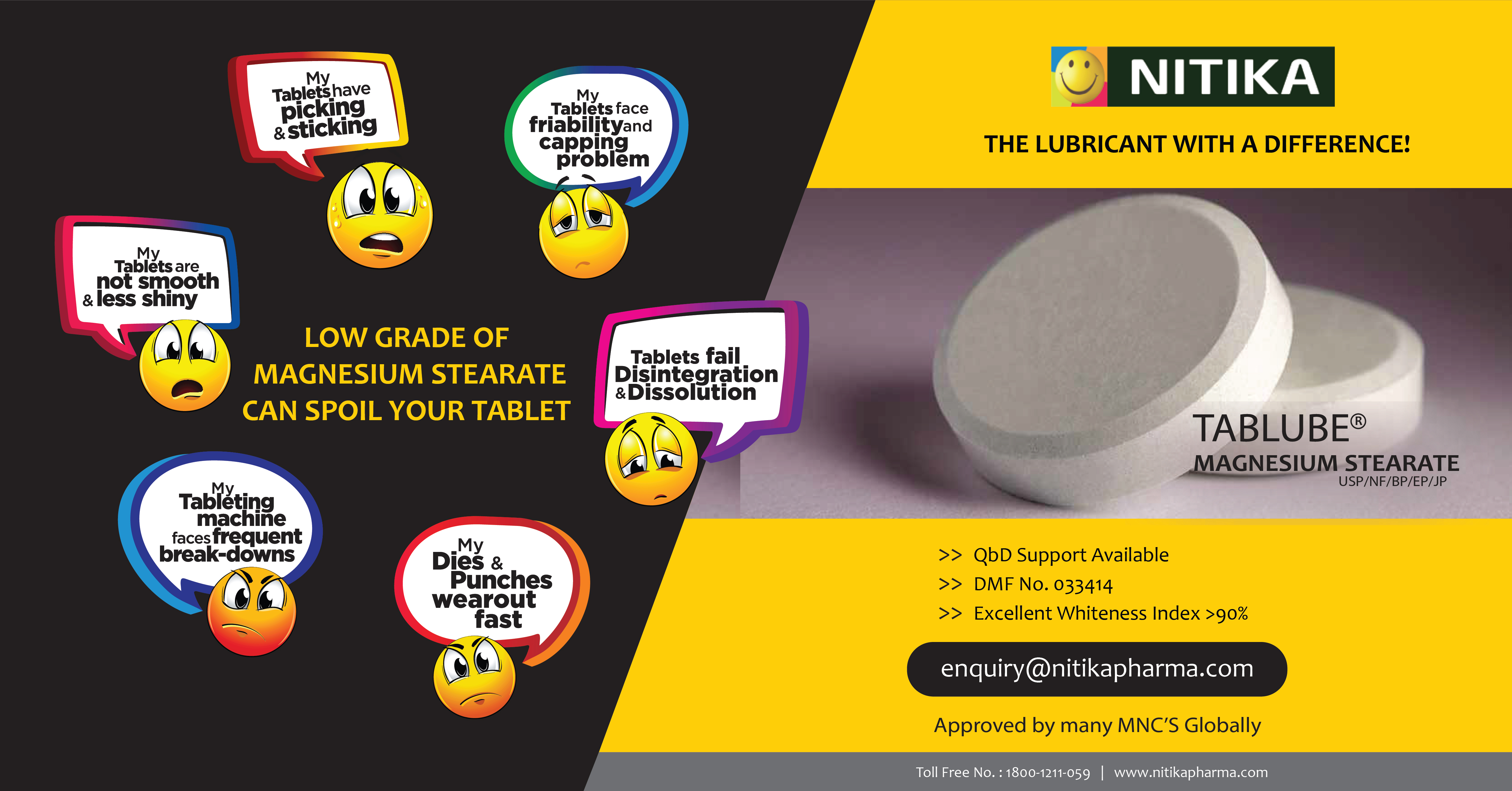 TABLUBE  - MAGNESIUM STEARATE