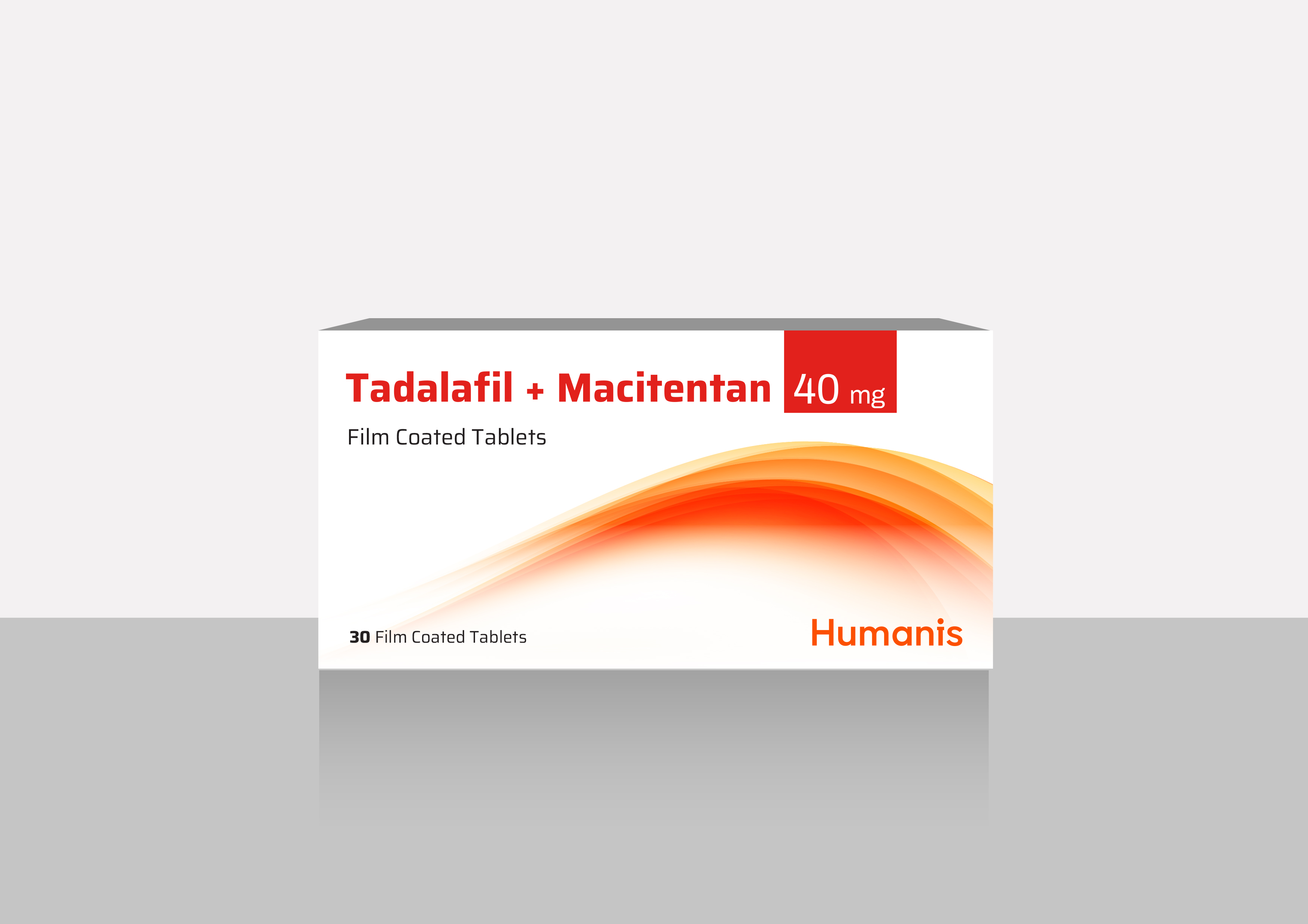 TADALAFIL + MACITENTAN FCT 40 mg + 10 mg