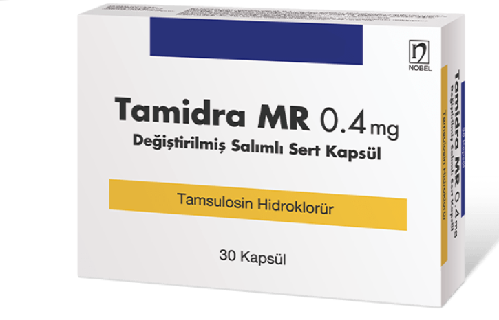 Tamidra MR (Tamsulosin HCI) 0.4 mg SR Capsule