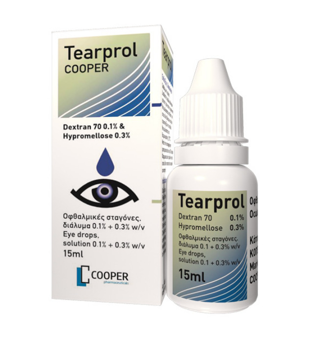 TEARPROL | Dextran 70 + Hypromellose (0.1% + 0.3%)