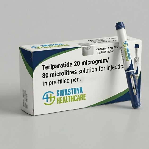 Teriparatide 20 microgram/80 microliters Solution for Injection in Pre-filled Pen