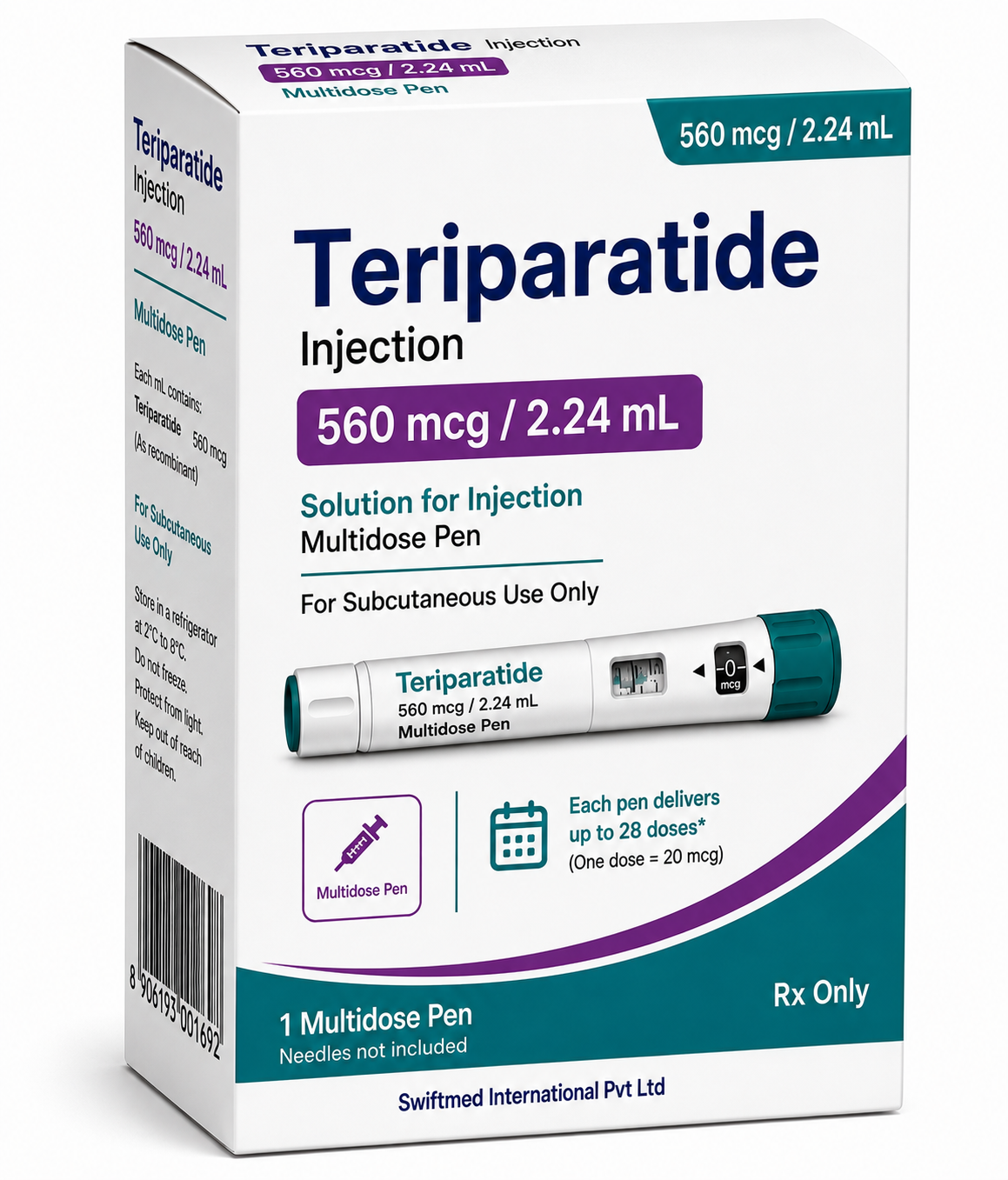 Teriparatide Subcutaneous Injection