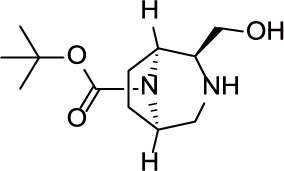 tert-butyl (1S,2S,5R)-2-(hydroxymethyl)-3,8-diazabicyclo[3.2.1]octane-8-carboxylate