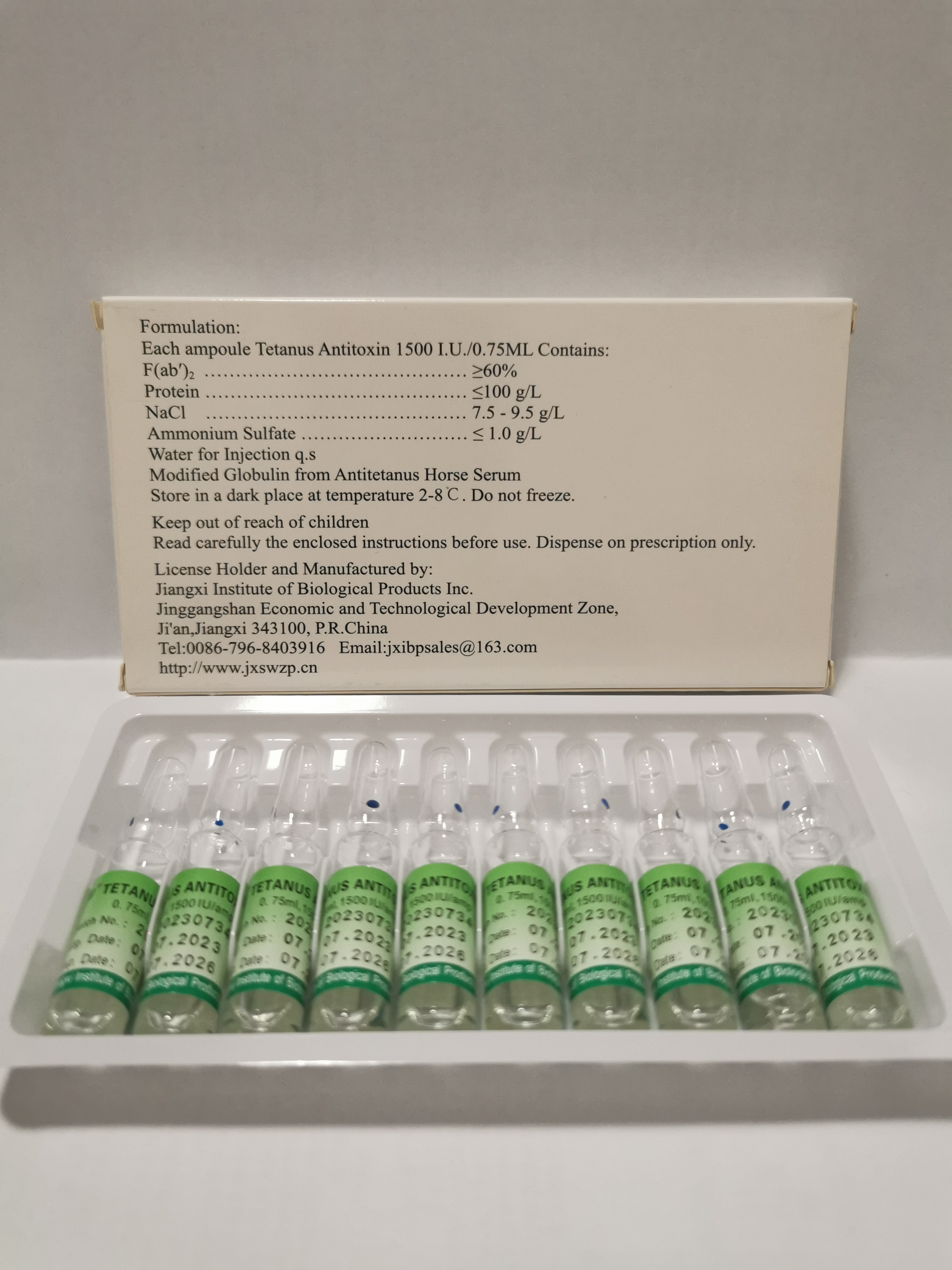 Tetanus Antitoxin 3