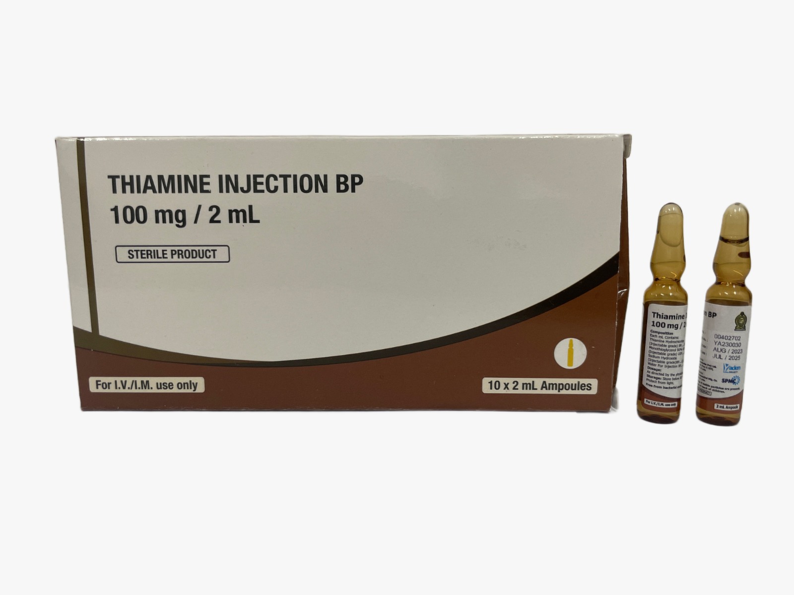 Thiamine Injection BP 100mg/2ml