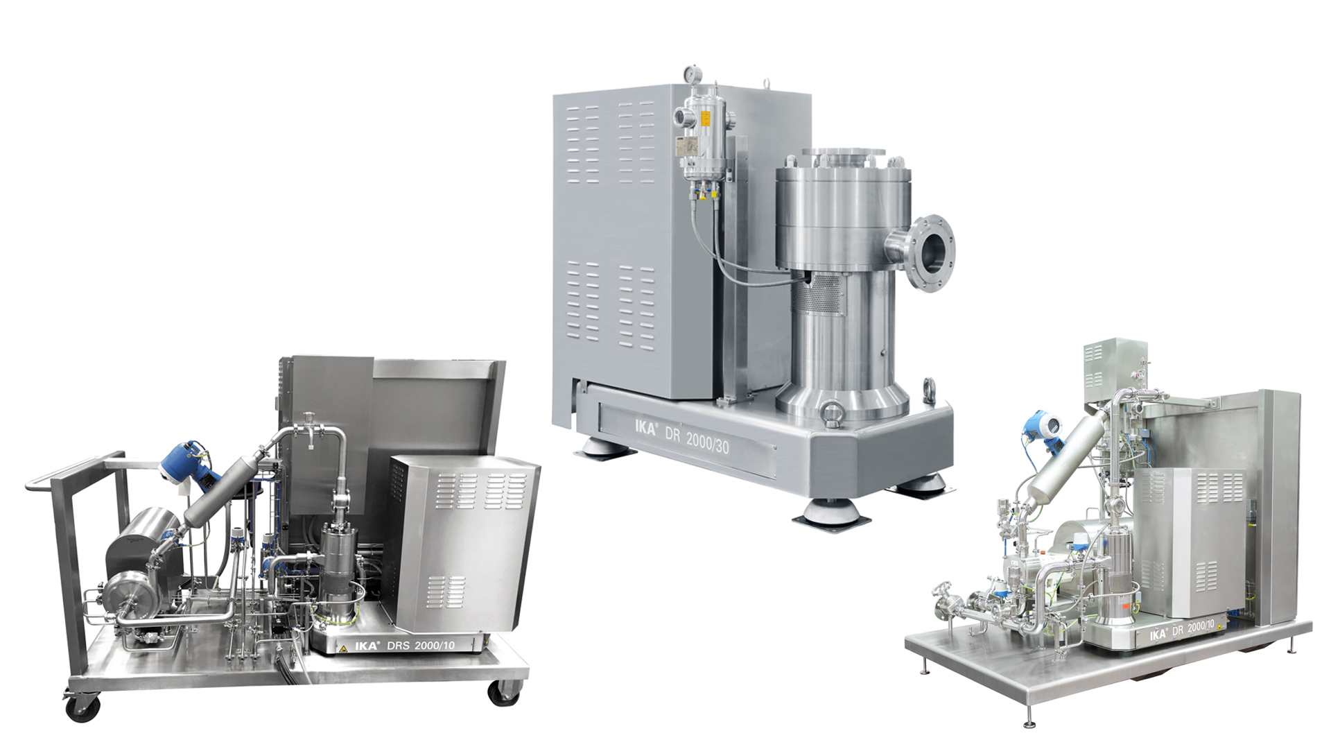 Three-stage high shear inline dispersing machine DISPAX-REACTOR DR ...