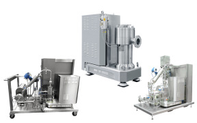 Three-stage high shear inline dispersing machine DISPAX-REACTOR DR
