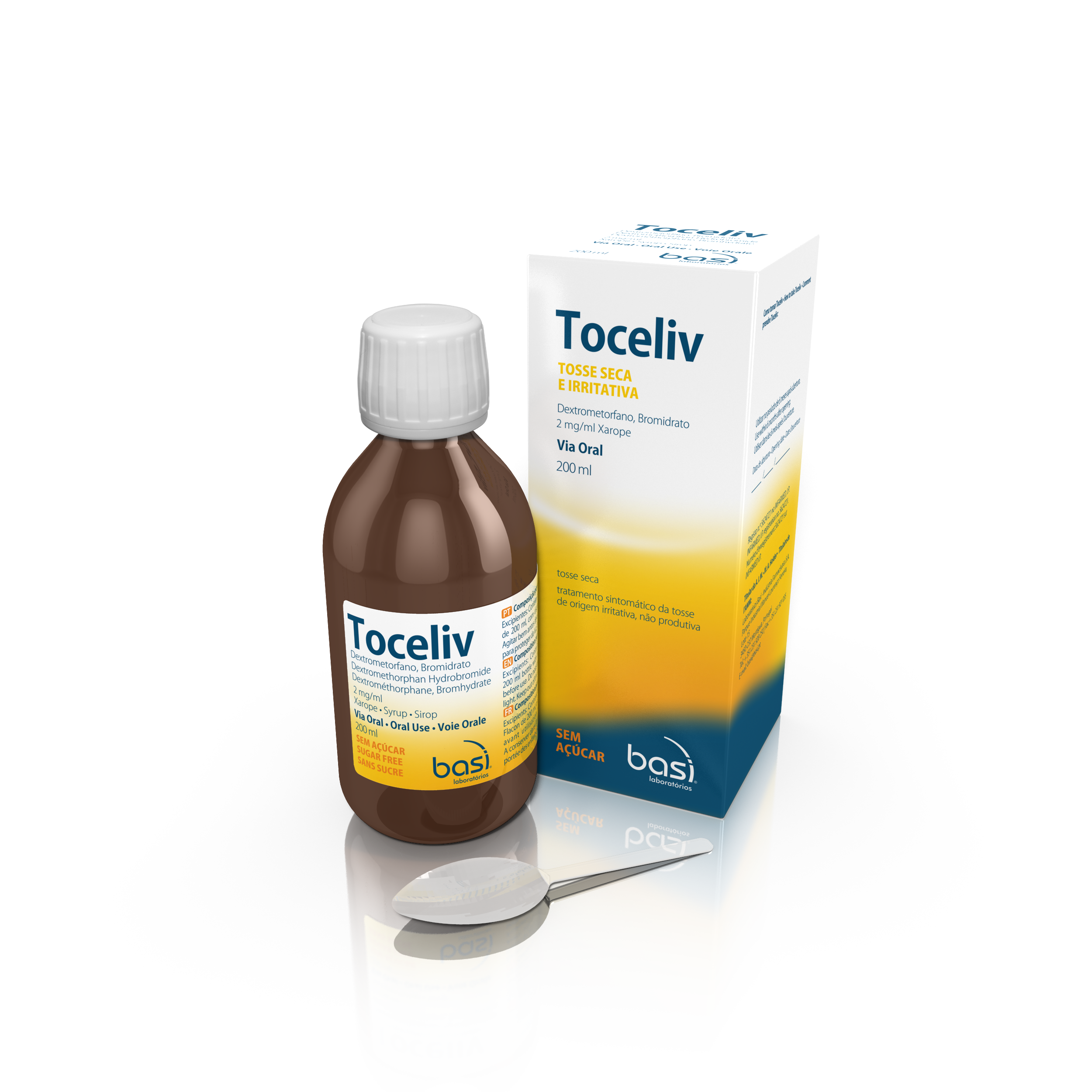 Toceliv® (Dextromethorphan) Syrup 2 mg/ml