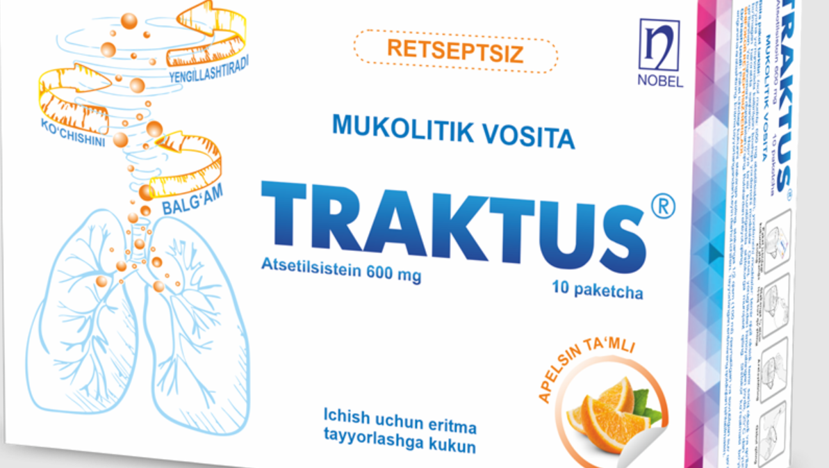 Traktus (Acetylcysteine) 600 mg Sachet