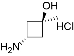 trans-3-amino-1-methylcyclobutan-1-ol hydrochloride