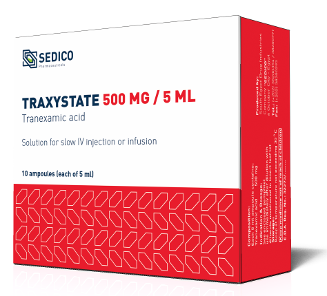 Traxystate 500 mg / 5 ml