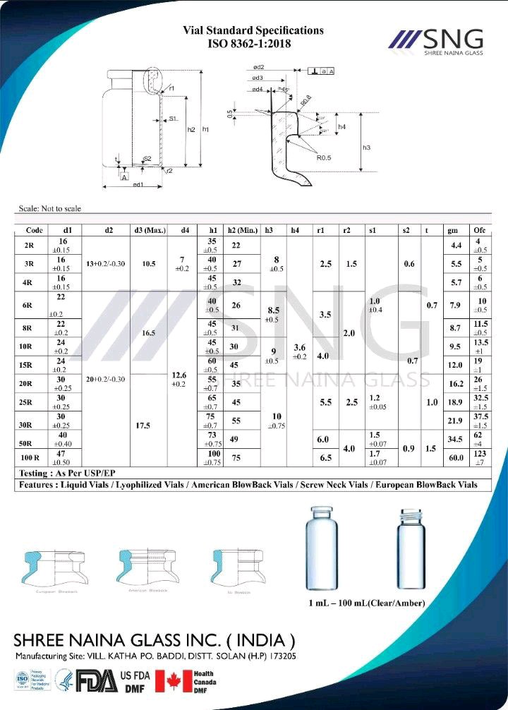 Tubular Glass Vials 3