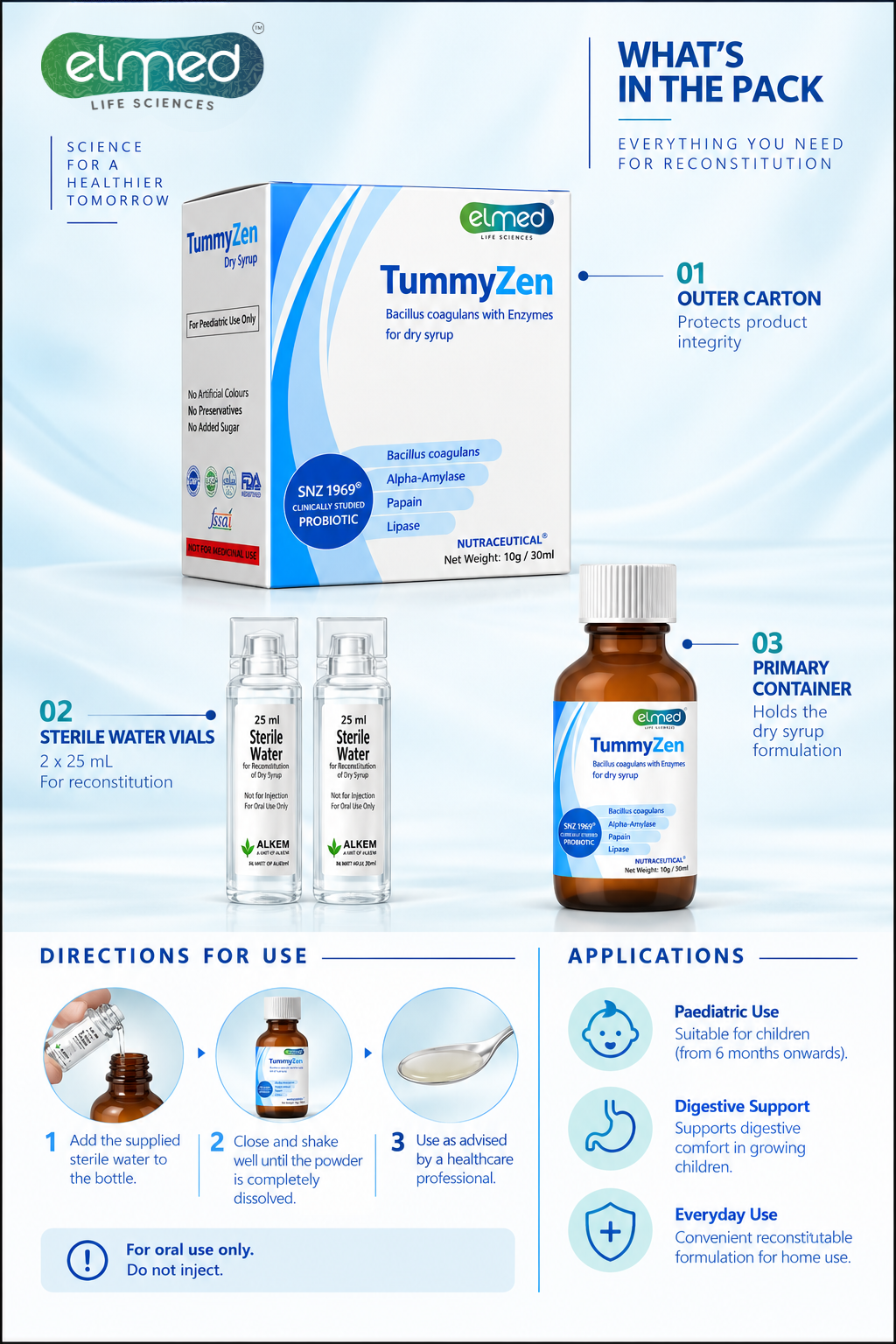 TUMMYZEN DRY SYRUP 3